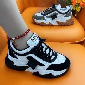 2025สไตล์ใหม่ รุ่นQ115 รองเท้าผู้หญิง รองเท้าผ้าใบ รองเท้าวินเทจ รองเท้าวิ่งลำลองแฟชั่นแมทช์ลุคง่าย น้ำหนักเบาใส่สบาย ส่งจากไทย ส่งเร็ว