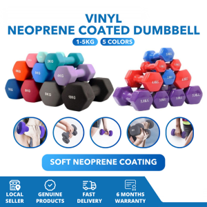 1kg/4kg Dumbell Hexagon Dumbbell Gym Fitness Exercise Home Weight Training Workout Neoprene Dumbell 健身 哑铃