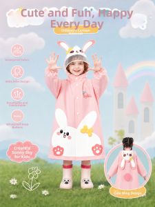 TAODUN | Childrens Raincoat and Boots Set Waterproof