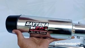 KNALPOT DAYTONA RACING JUPITER SMASH SUPRA REVO VEGA KHARISMA BLADE C70