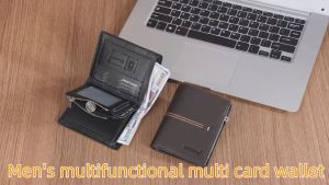 BAELLERRY D3075 Dompet Pria Lipat Bahan Kulit PU Leather Premium BAEOS