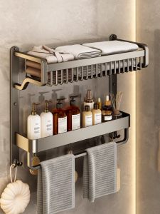 Bathroom Easy Install Towel Rack