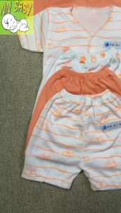 18 PCS Baju Celana Bayi Setelan Bayi Perempuan Salem Baju Bayi Baru Lahir Baju Bayi Kekinia NN Baby