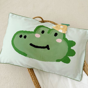 Thickened Cotton Flannel Baby Toddler Kindergarten Pillowcase Children Single Bed Pillow Cover Class a Cartoon Pattern