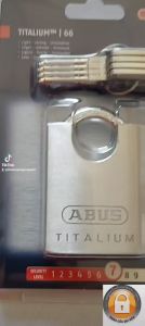 [Hỏa tốc HCM] KHÓA BẤM ABUS 66CSTI/60 66CSTI/50 - BH 5 NĂM