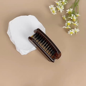 SikatLipatAmber | 琥珀色便携折叠梳防静电 | AmberFoldingHairComb