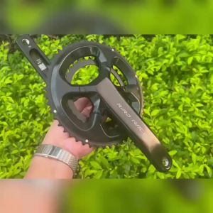 Bộ Trục Xe Đạp Đường Trường RIRO Hợp Kim Nhôm 11/12 Tốc Độ Đĩa Đôi Hollowtech Dành Cho Xe Đạp Gấp Tương Thích Với UT/105