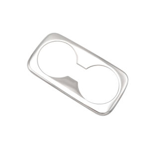 For Hyundai Tucson NX4 2021 2022 2023 2024 Hybrid N Line Stainless Steel Car Seat Back Row Water Cup Holder Cover Trim Sticker