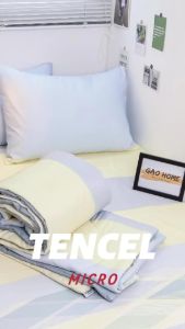 Bộ Chăn Ga Gối TENCEL MICRO 4 Món Có CHĂN CHẦN BÔNG Chất Liệu Cao Cấp - ADU79