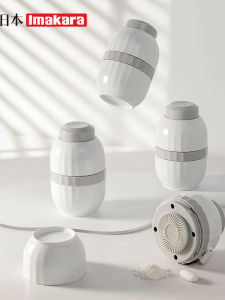 Precision Medicine Cutter Box One to Two Fourths Precise Split Grinding Medicine Storage Multi-Function Medicine Box Plastic