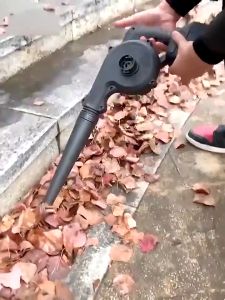 REAIM Mesin Blower Tangan Baterai Cordless Blower 2 IN 1 meniup menghisap Blower Keong Blower