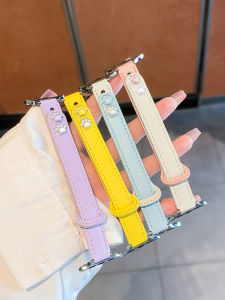 Uhada | Cat Paw Design Leather Double Buckle Apple Watch Strap