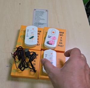 Máy niệm Phật Mini hoa sen X6