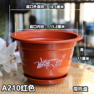 Thickened Plastic Flower Pot Eco-friendly Large Size for Potted Plants Succulent Special Use Strawberry Planter Clearance Sale