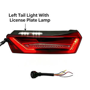 Tail Lamp For Scania New R40 Euro6 Tractor Rear Brake Light With License Plate Lamp/Reverse Buzzer 7Pin Plug 2860827 2860829