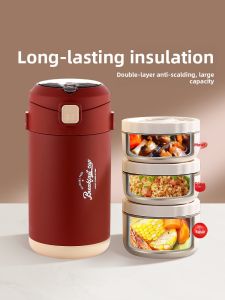YOULUNMEI | Long-lasting Insulation Lunch Box 24 Hours