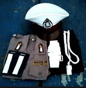 SERAGAM POLISI / POLWAN ANAK USIA 2-11 TAHUN / BISA COD
