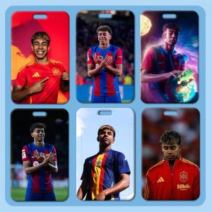 Bus Card Campus Meal Card Work ID Card Access Card Protective Case Spanish Football Player Lamine Yamal Card Case Fan Gift