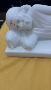 Shirdi Sai Shayana Baba (sleeping Baba)18" solid marble statue
