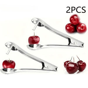 1/2PCS Stainless Steel Jujube Corer Hawthorn Corer Household Cherry Carrion Picker Kitchen Tool Cut Fruit Kitchen Accessories