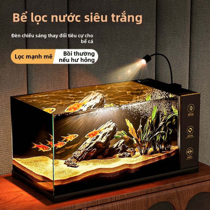 sunsun | Bể Cá Mini Để Bàn Tích Hợp Môi Trường Sạch, Oxy Hóa | Lazada.vn