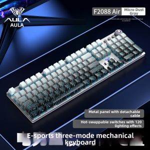AULA | Wireless Multi-Mode Gaming and Office 108-Key Mechanical Keyboard
