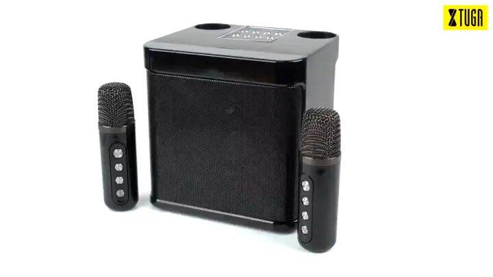 Portable Karaoke Dual Wireless Microphone Bluetooth Professional Speaker Smart External 100W YS-203 Stereo Family Party Ktv Equipment Audio Car/Outdoor/Indoor karaoke speaker with mic videoke speaker with mic