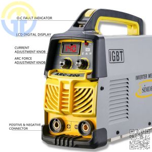 Simder Smooth Arc Inverter Welding Machine 200A 3-5mm Deep Penetration Rod