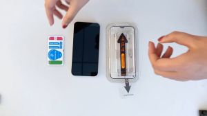 GKK Tempered Glass Superfit NEXT GEN iPhone X XR XS Max 11 12 13 14 15 Pro Max Auto Install Tempered Glass Anti SPy