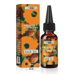 Tinh Dầu Dưỡng Tóc Dừa Dứa - Chống Xoăn Cứng Kích Thích Mọc Tóc Làm Mượt Tóc Điều Trị Rụng Tóc 30ml Sản Phẩm Chăm Sóc Sắc Đẹp Tóc