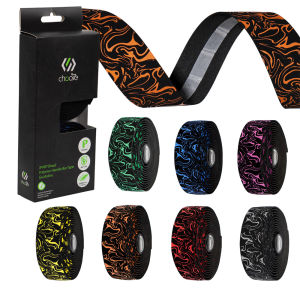  เทปพันแฮนด์จักรยานเสือหมอบ Chooee ผ้าพันแฮนด์จักรยานกันเหงื่อดูดซับแรงกระแทกสําหรับจักรยานแข่ง 700C 2350มม. 2ชิ้น