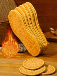 JIFANPAUL | Warm Fleece Insole with Wool-like Soft Bottom for Men and Women
