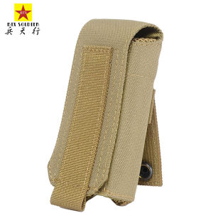 Foldable Nylon Water Cup Bag Outdoor Travel Kettle Cover Tactical Storage Accessory Pouch Lightweight Portable Hydration Holder