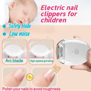 ✨Free shipping🔥Electric nail trimmer for babies and the elderly Automatic nail trimmer/Electric nail scrubber/Portable nail grinder 100% safe/Does not hurt the skin/No vibration