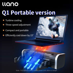 other | llano Laptop Cooling Fan Adjustable Stand Portable Notebook Cooler for 4 to 21 inch Laptops Gaming Use