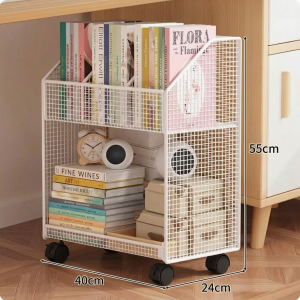 MINGZHIYIFAN | Portable Floor Large-capacity Simple Student Desk-side Bookshelf