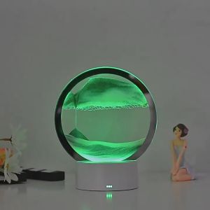 [Ship from SG]Sand Painting Table Lamp