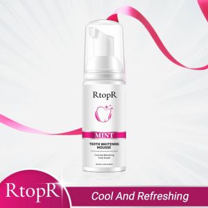 RtopR Mint Tooth Whitening Mousse Memutihkan Gigi Membersihkan Karang Gigi dan Menyegarkan Nafas