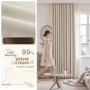WEILAISHI | Lightproof and Sunshade Curtains for Bedrooms and Kids Rooms Easy Installation Luxury Look