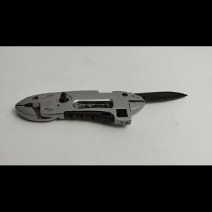 Perkakas Kunci Pas Multifungsi Serbaguna Pisau Lipat Pocket Stainless Steel Knife Wrench Plier 8520