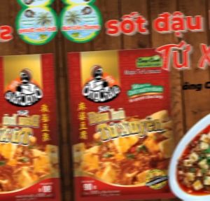 [GÓI 90GR] SỐT ĐẬU HŨ TỨ XUYÊN THƯƠNG HIỆU ÔNG CHÀ VÀ