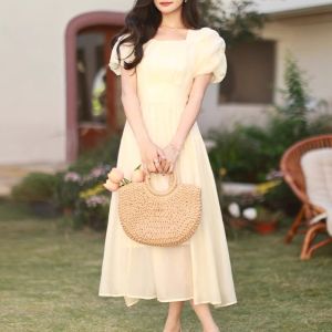 Chic Stylish All-Match Casual Chiffon French Style Dress