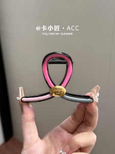 Rainbow Shark Hair Clip: A Summer Must-Have for Women's Half Updo and Low Ponytail Holder