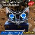 Lampu biled vario 125 vario lama full set reflektor tinggal pasang. 