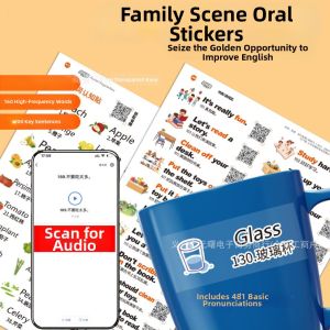 Oral Practice Scenario English Word Stickers