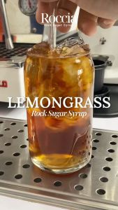 Roccia Rock Sugar Syrup Lemongrass - Syrup Gula Batu Rasa Serai 760ml