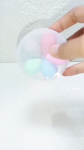 MSB Beauty Mini Sponge Blender Teardrop Spons Blender Make Up Telur Isi 5 pcs Free box plastik