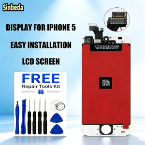Lcd Display For Iphone 5 Touch Srceen Digitizer Assembly Zero Dead Pixel Screen A1428 A1429 Replacement With Repair Tools