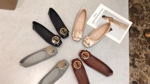 Biu Biu Impor Fashion Sepatu Wanita Flat shoes - Sepatu Kulit Flat
