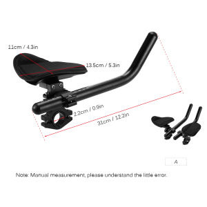 Bike Rest Handlebar Cycle Aero Bar Bicycle Relaxation Handle Bar Triathlon MTB Road Bike Arm Rest Bar Bike Aerobar